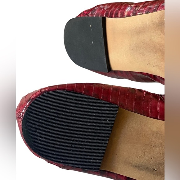 Sam Edelman Snakeskin Flexible Ballet FELICIA 1/4” Flat Heel Women’s Size 6M - Picture 9 of 15
